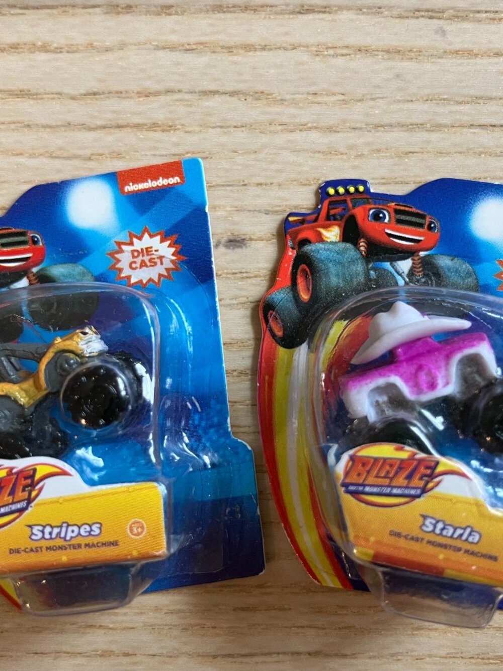 Blaze & The Monster Machines die-cast monster trucks - STARLA & STRIPES